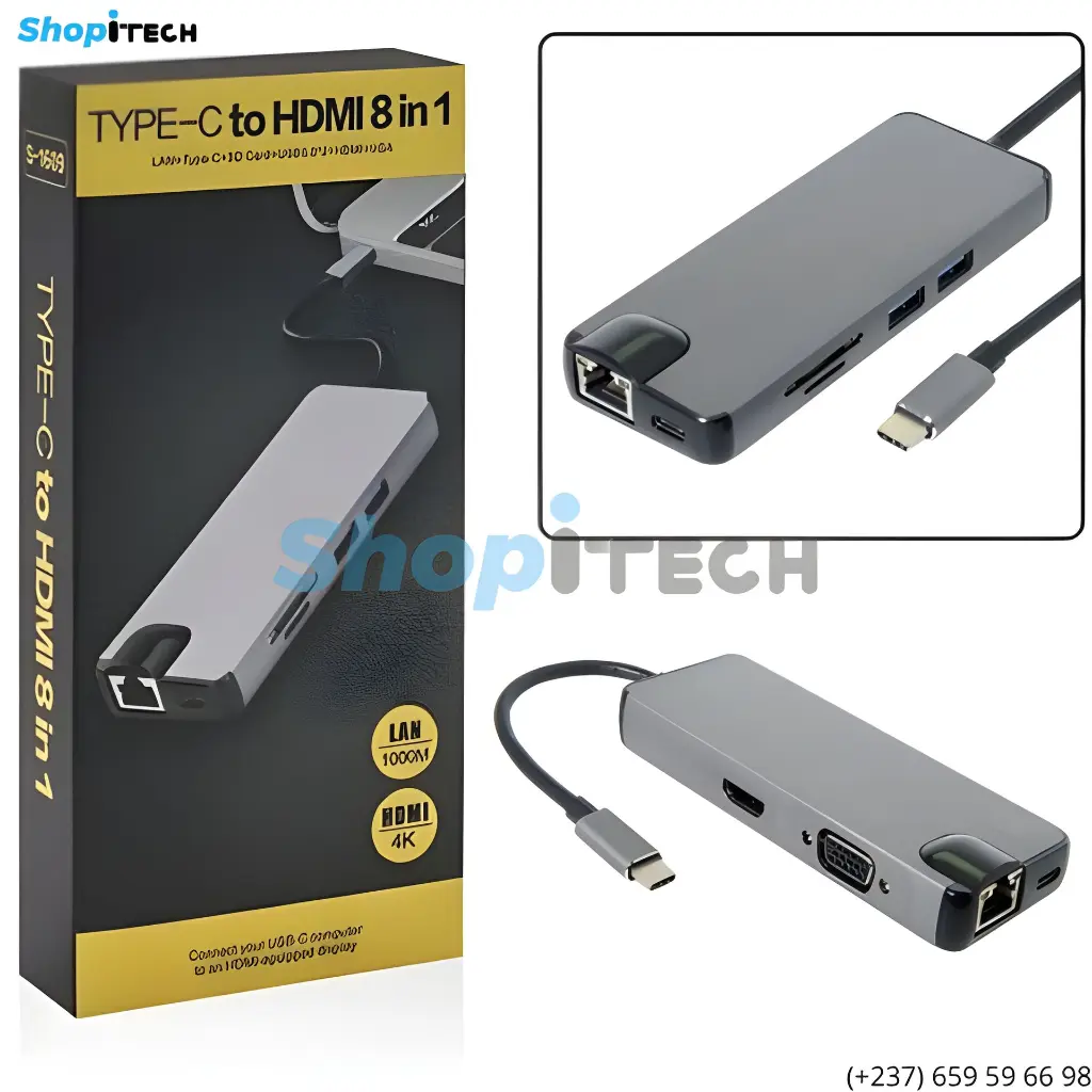 Adaptateur USB-C [Type-C] 8 en 1 All.webp