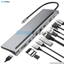 Adaptateur USB-C [Type-C] 11 en 1 MacBook Hight Quality All.jfif