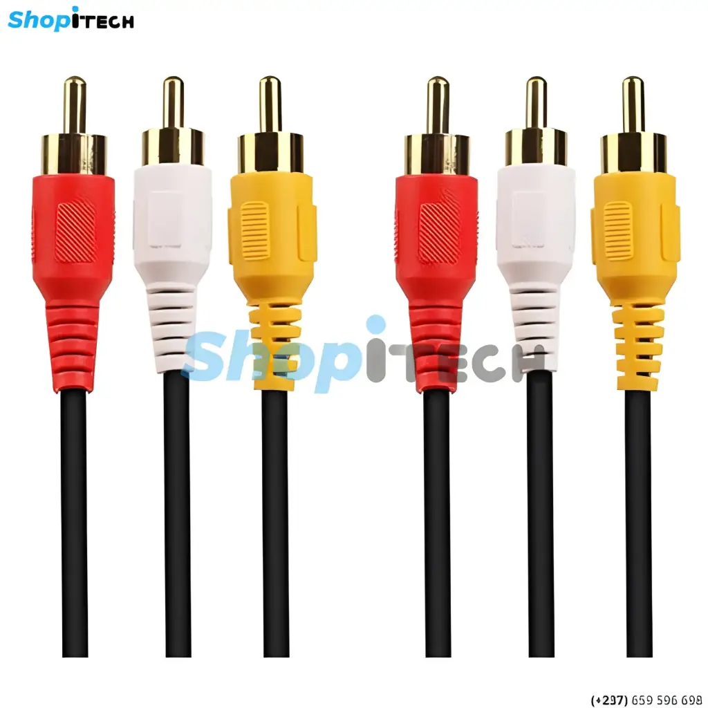 Cable AV OFC audio/vidéo/s [mâle-mâle] 