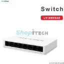 Switch PIX-LINK 8-port 10/100//100Mbps LV-GS08