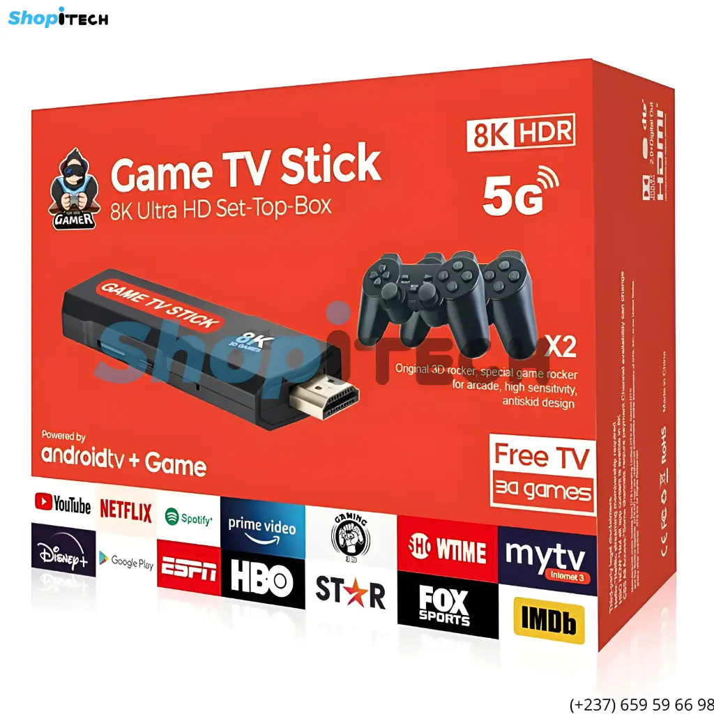Game TV Stick 8K Ultra HD Set-Top-Box 5G