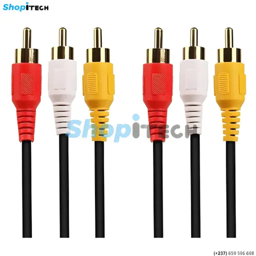 Cable AV audio/vidéo/s