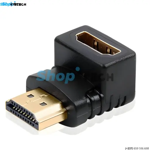 [Adaptateur HDMI [Mini] 360 degré] Adaptateur HDMI-360 degré [Mini]