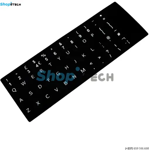 Sticker/Autocollant de clavier English [Anglais]