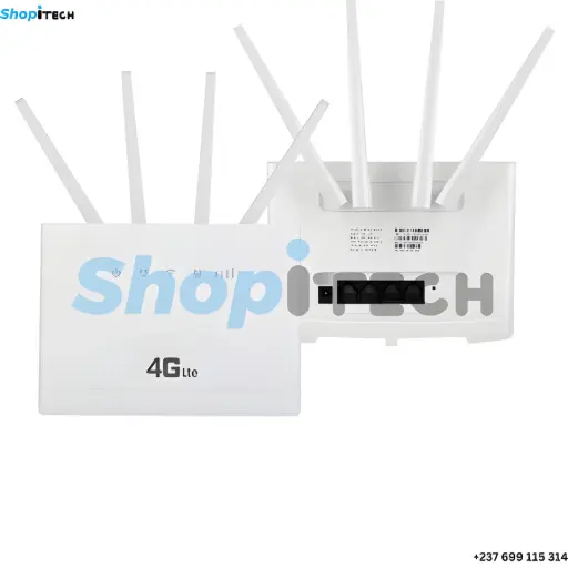 [Routeur Wi-Fi 4G/5G Cat4 300 Mbps avec carte SIM, LTE, sans fil, CPE] Routeur Wi-Fi 4G/5G Cat4 300 Mbps avec carte SIM, étanche, LTE, sans fil, extérieur, CPE