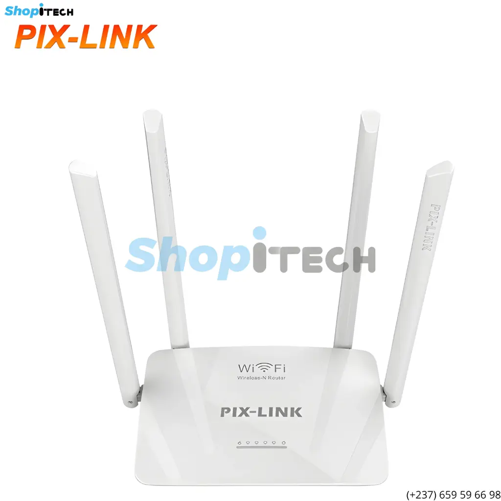 [Routeur PIX-LINK Wifi WR08  4 Antennes] Routeur Pix-Link Wireless-N